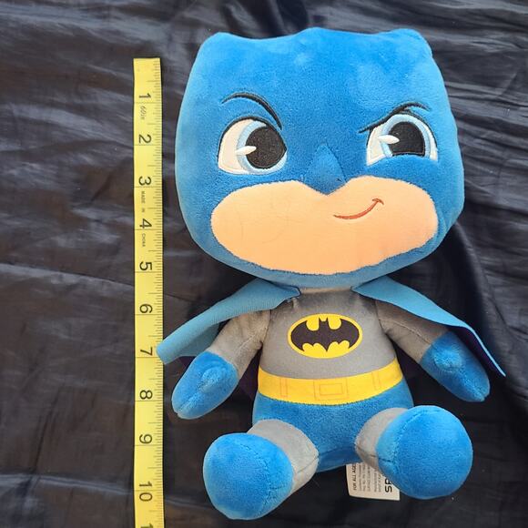 Kohl's Cares /DC Comic Bat Man Plush  9" Sitting - Picture 4 of 4